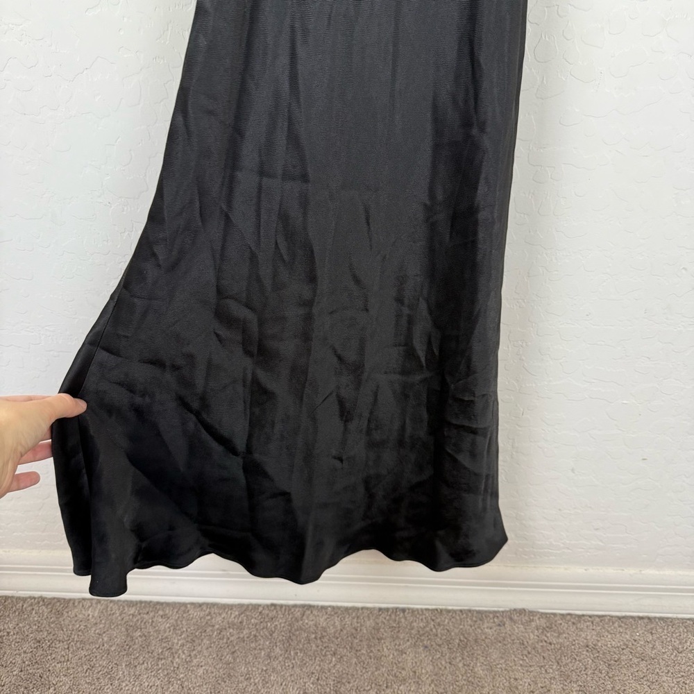 Shona Joy Thalia Bias Open Back Midi Dress Black - Picture 6 of 13